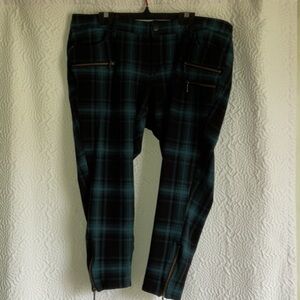 Torrid Black and Blue Chinos Timeless Comfort